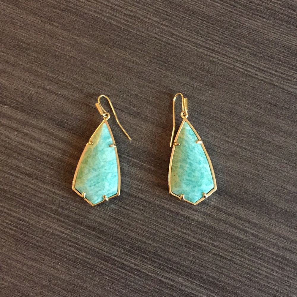Kendra Scott earrings - turquoise